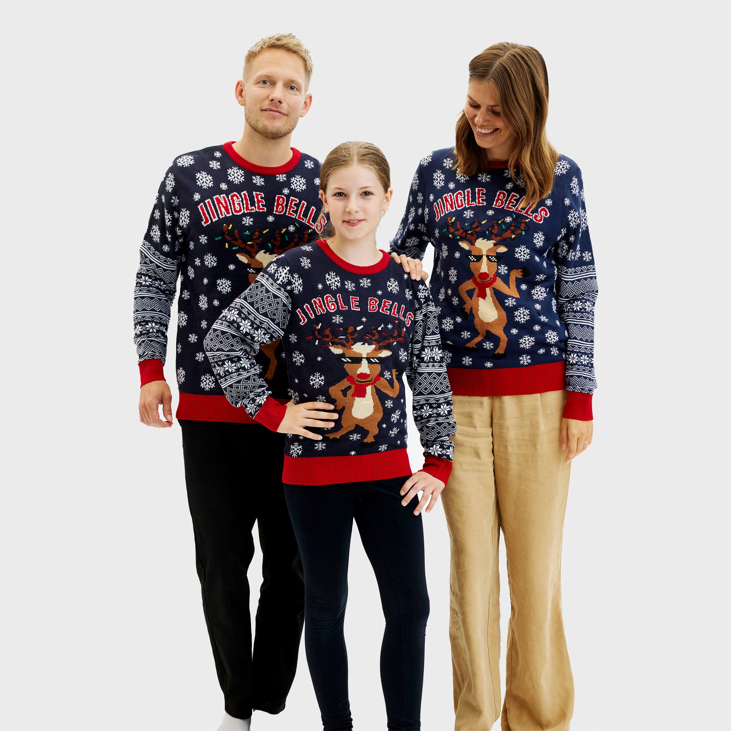 Jingle Bells Julesweateren - Herre