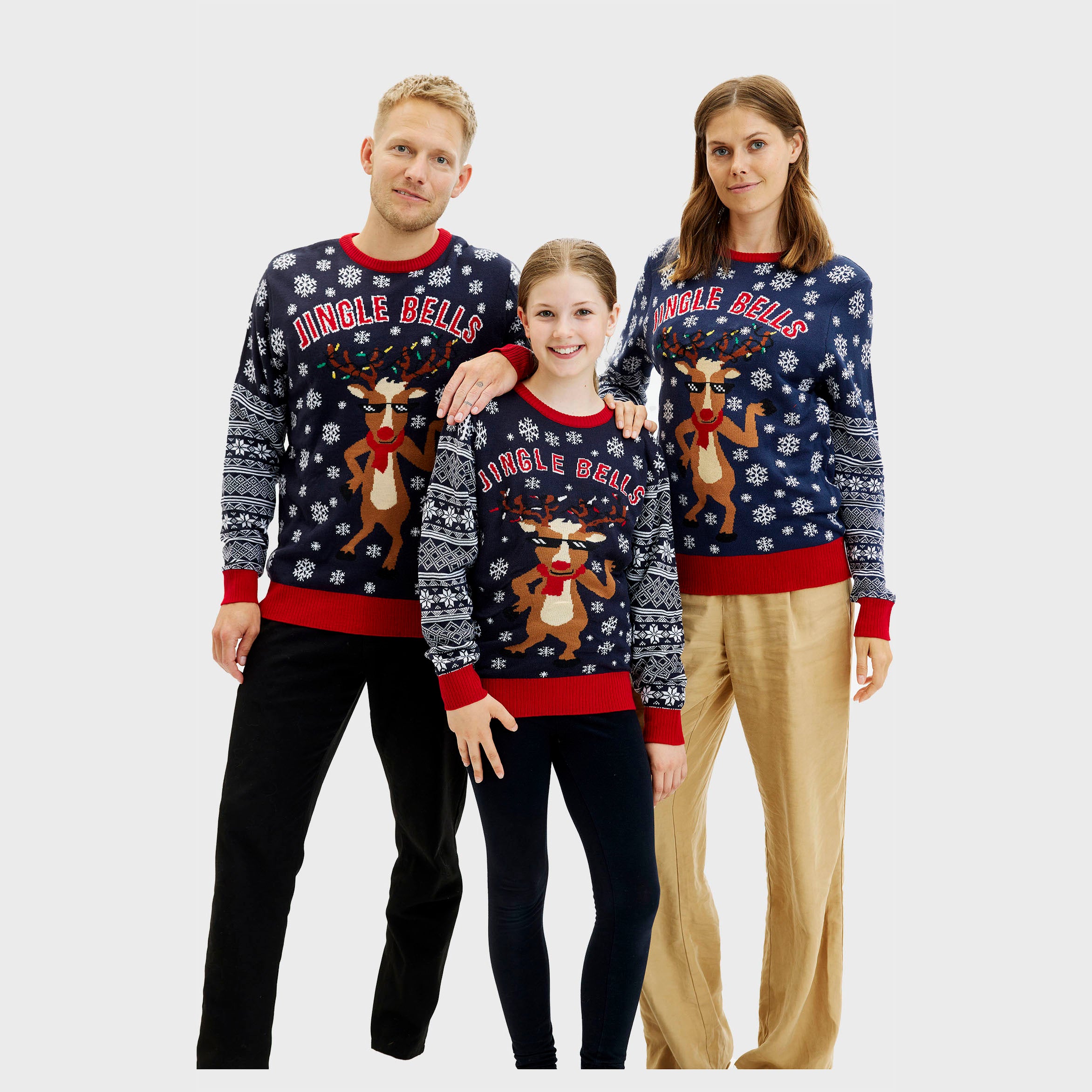 Jingle Bells Julesweateren - Herre