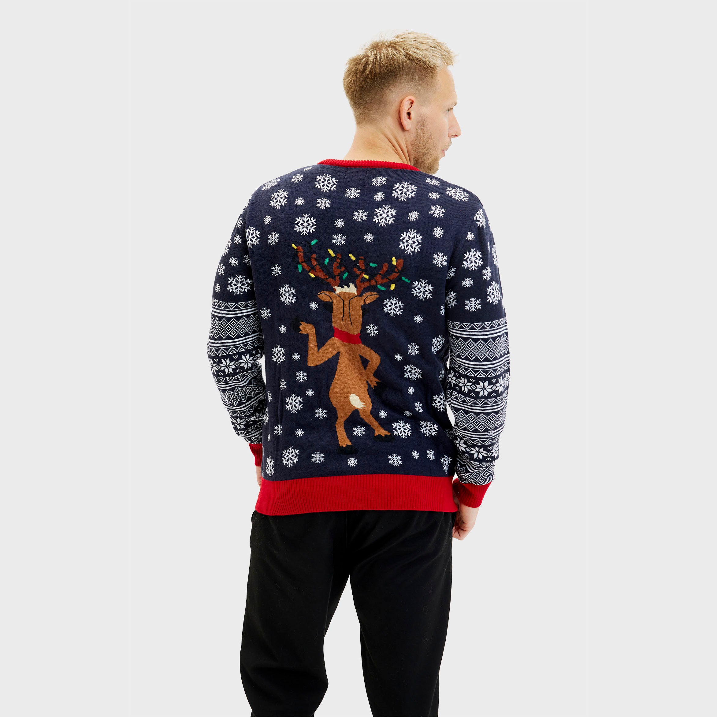 Jingle Bells Julesweateren - Herre