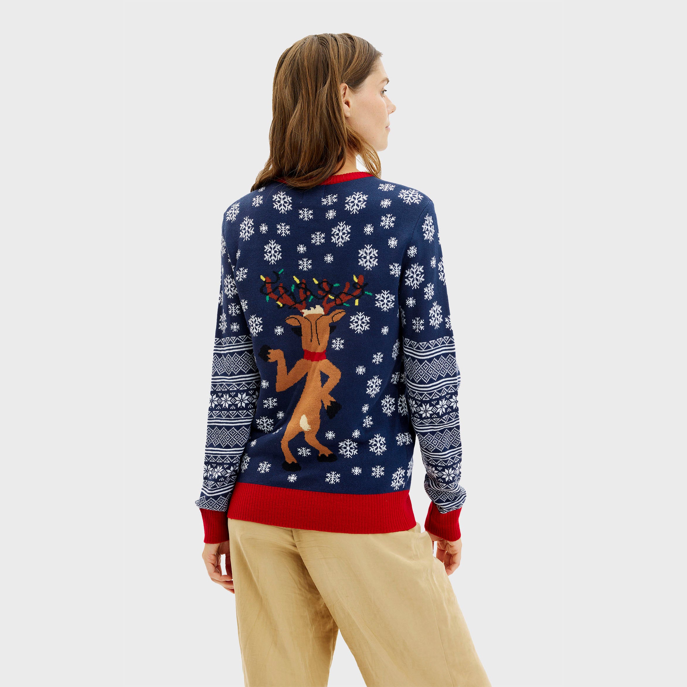 Jingle Bells Julesweateren - Dame