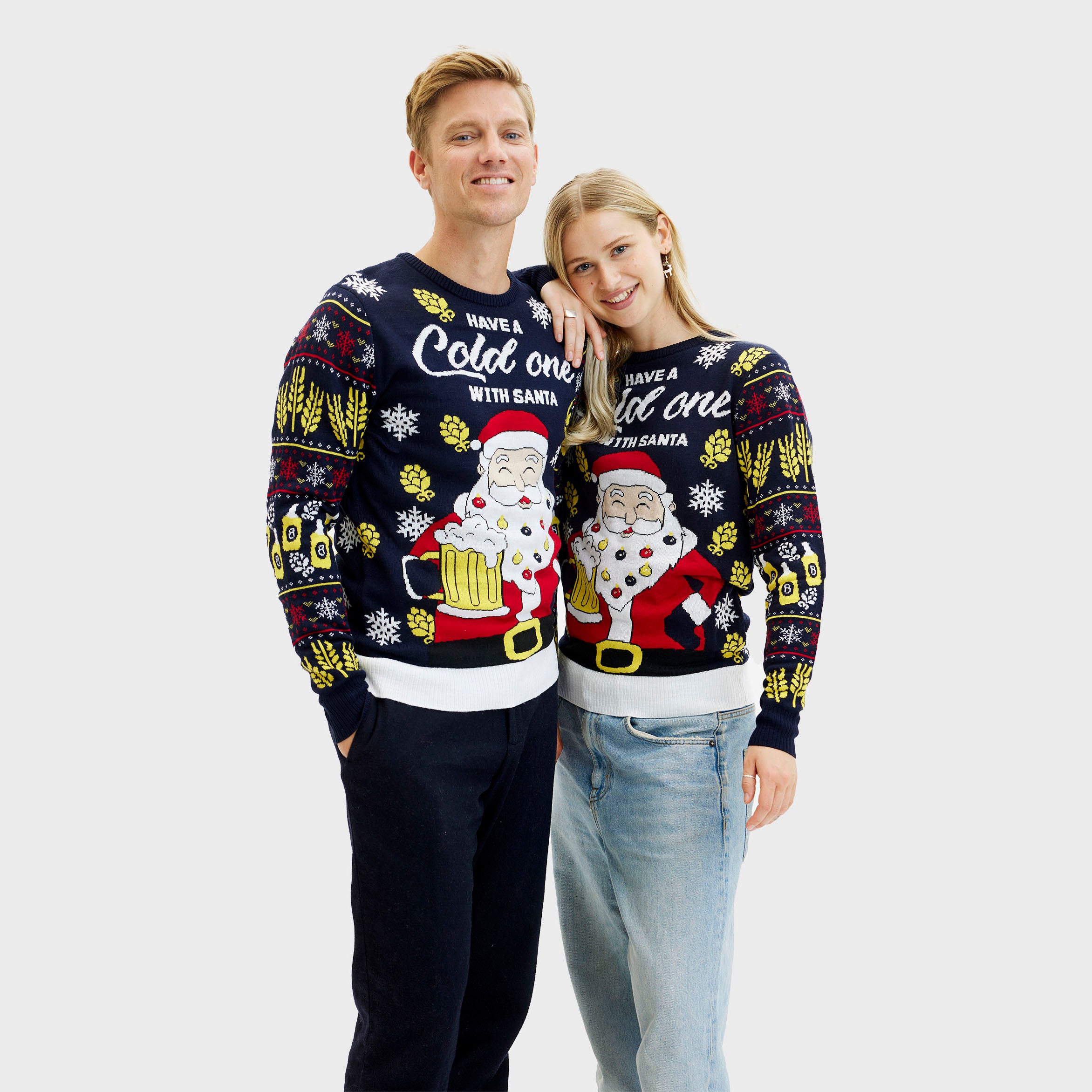 Have A Cold One With Santa - Dame