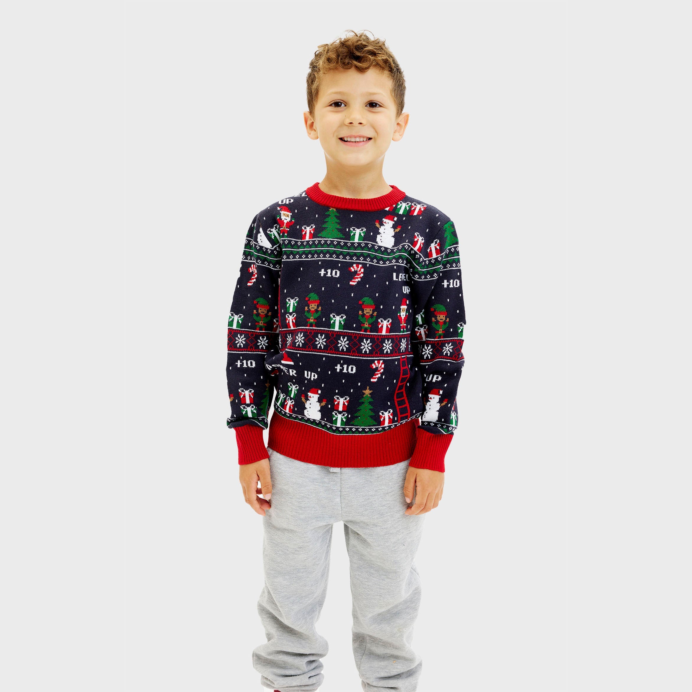 Vintage gamer julesweater - Barn