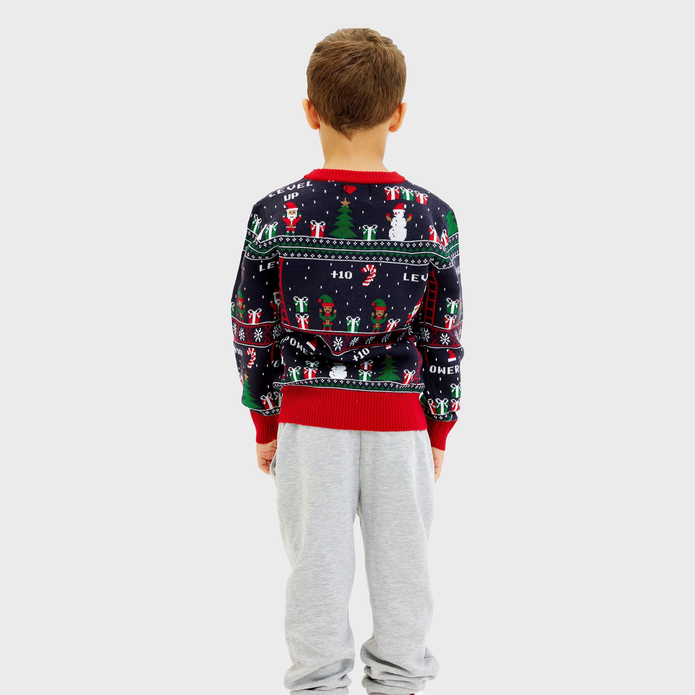 Vintage gamer julesweater - Barn