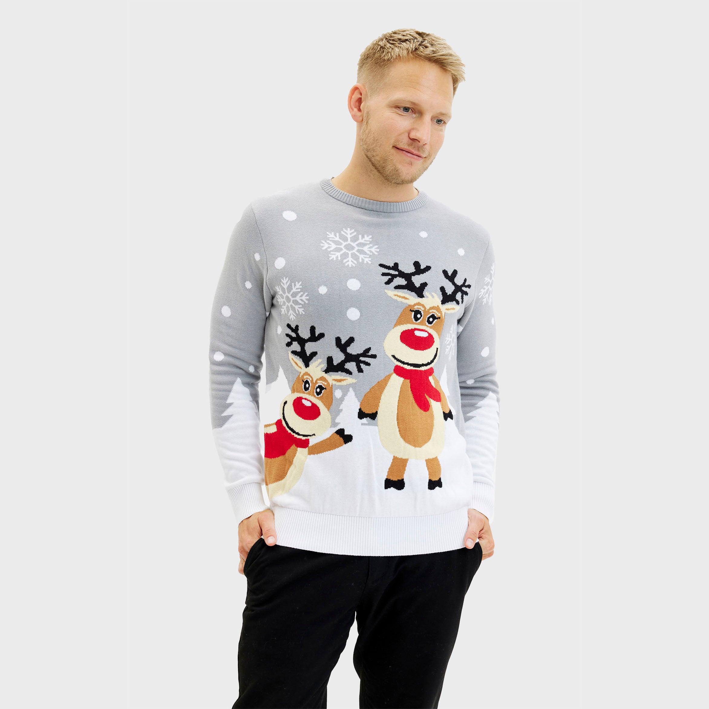 Cute Julesweater - Herre.