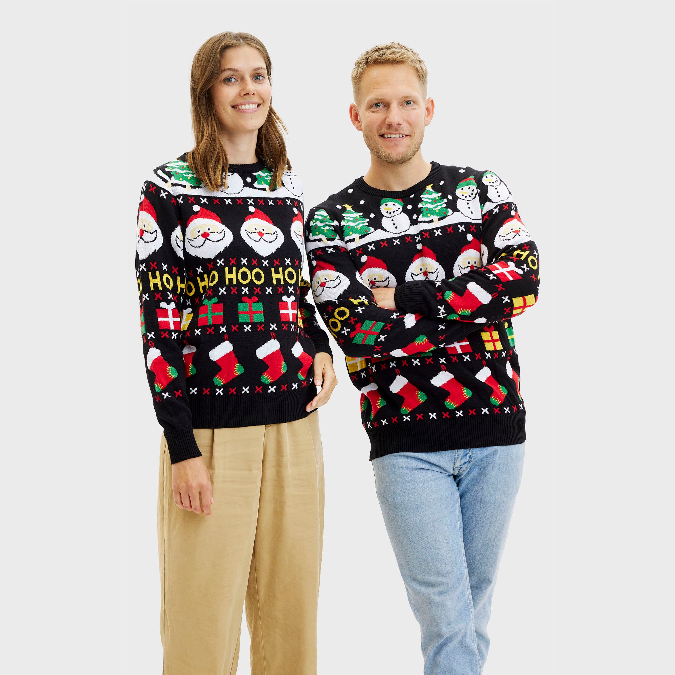 Den Glade Julesweater - Dame.