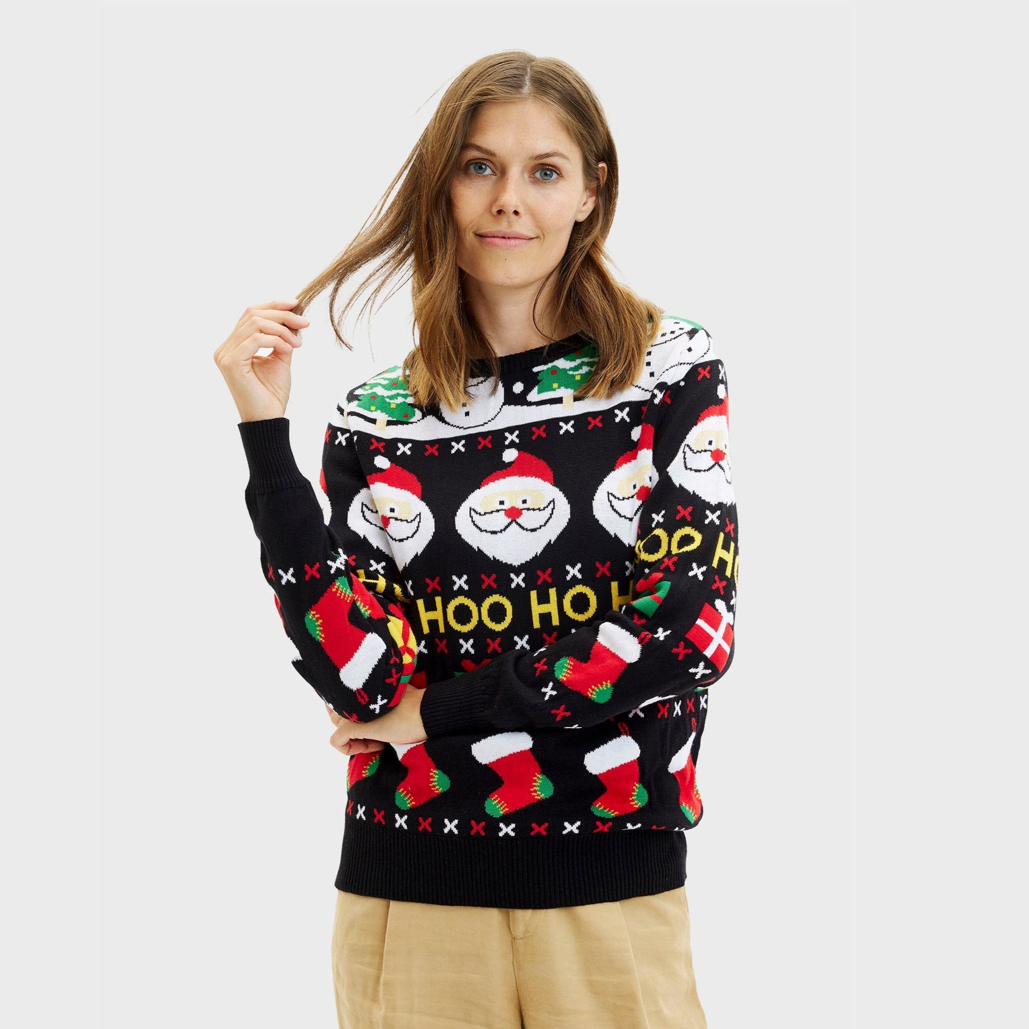 Den Glade Julesweater - Dame.