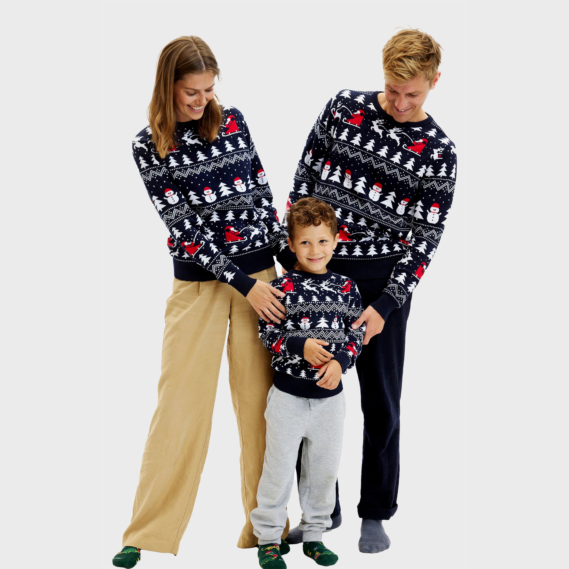 Den Stilede Julesweater - Herre.