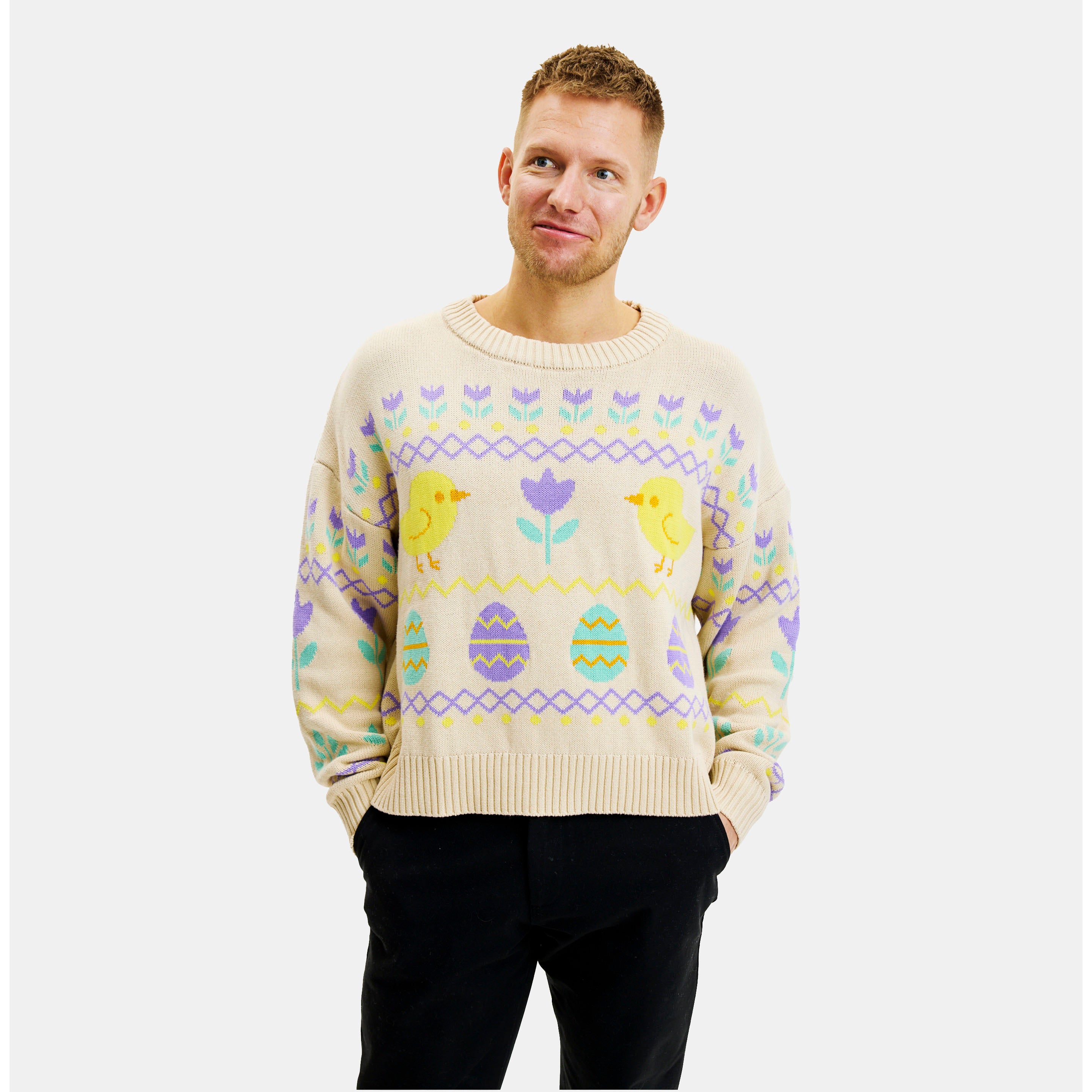 Den hyggelige påskesweater - Herre