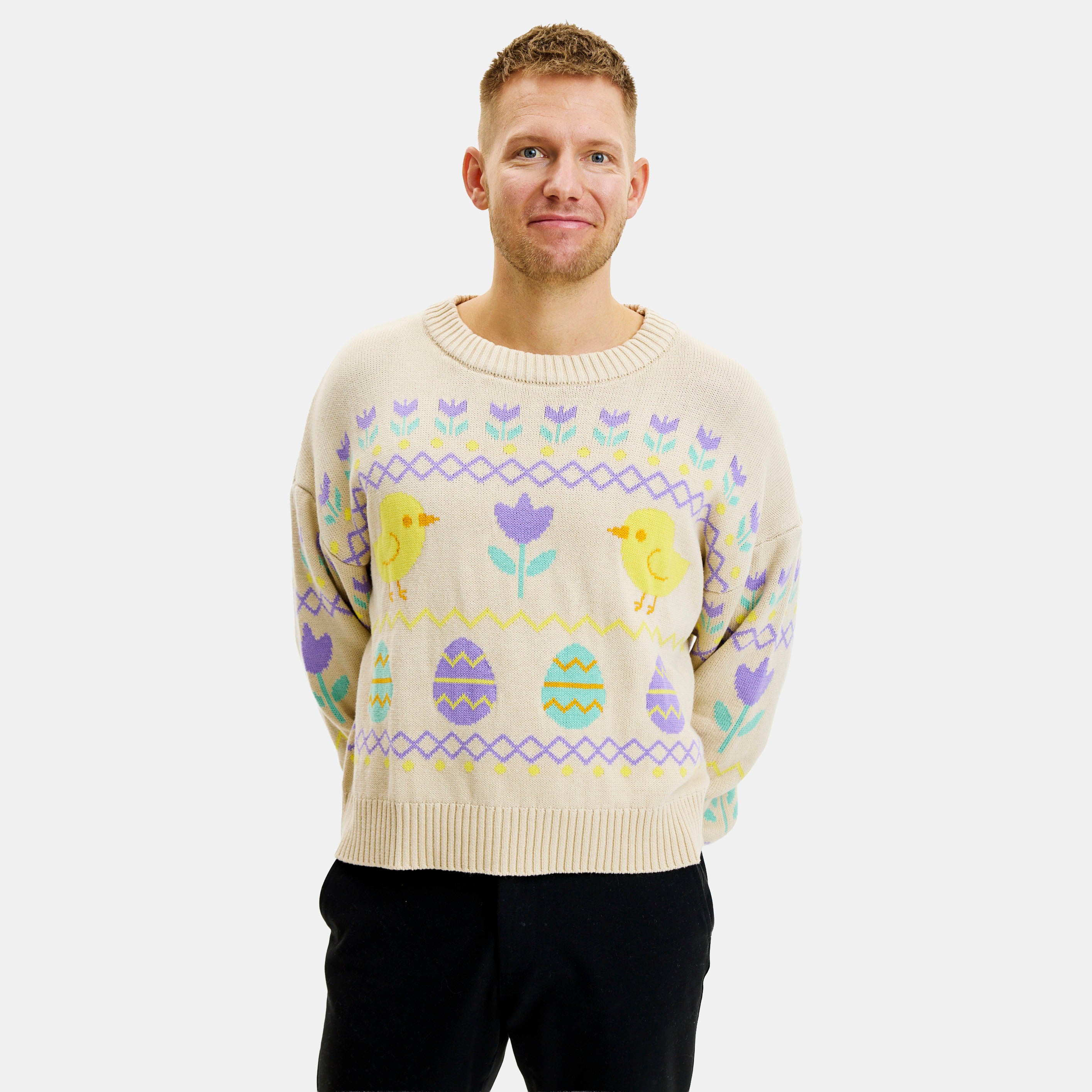 Den hyggelige påskesweater - Herre