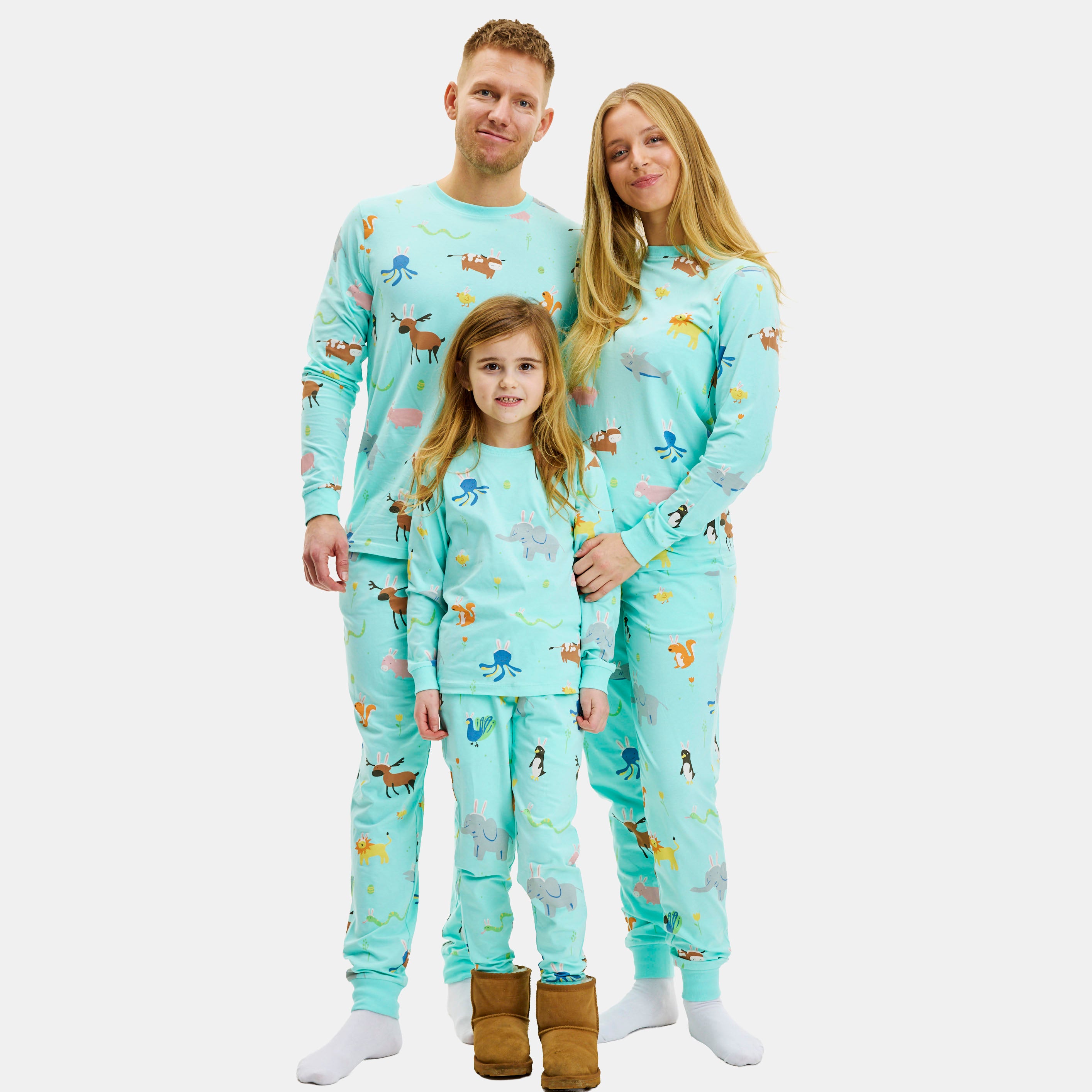 Falske kaniner pyjamas - Dame.