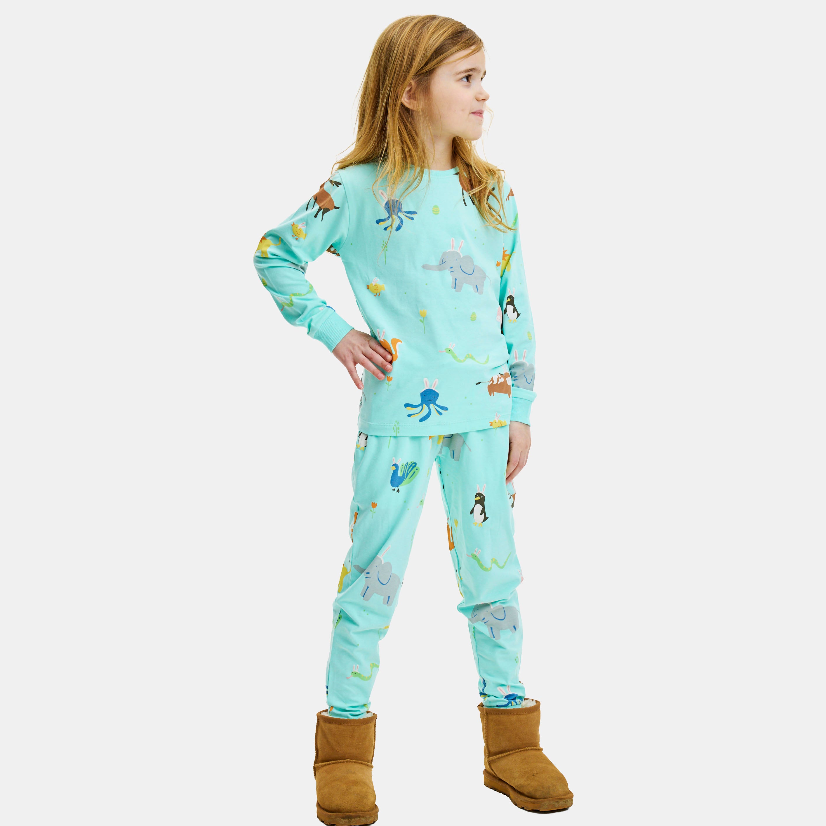 Falske kaniner pyjamas - Barn.