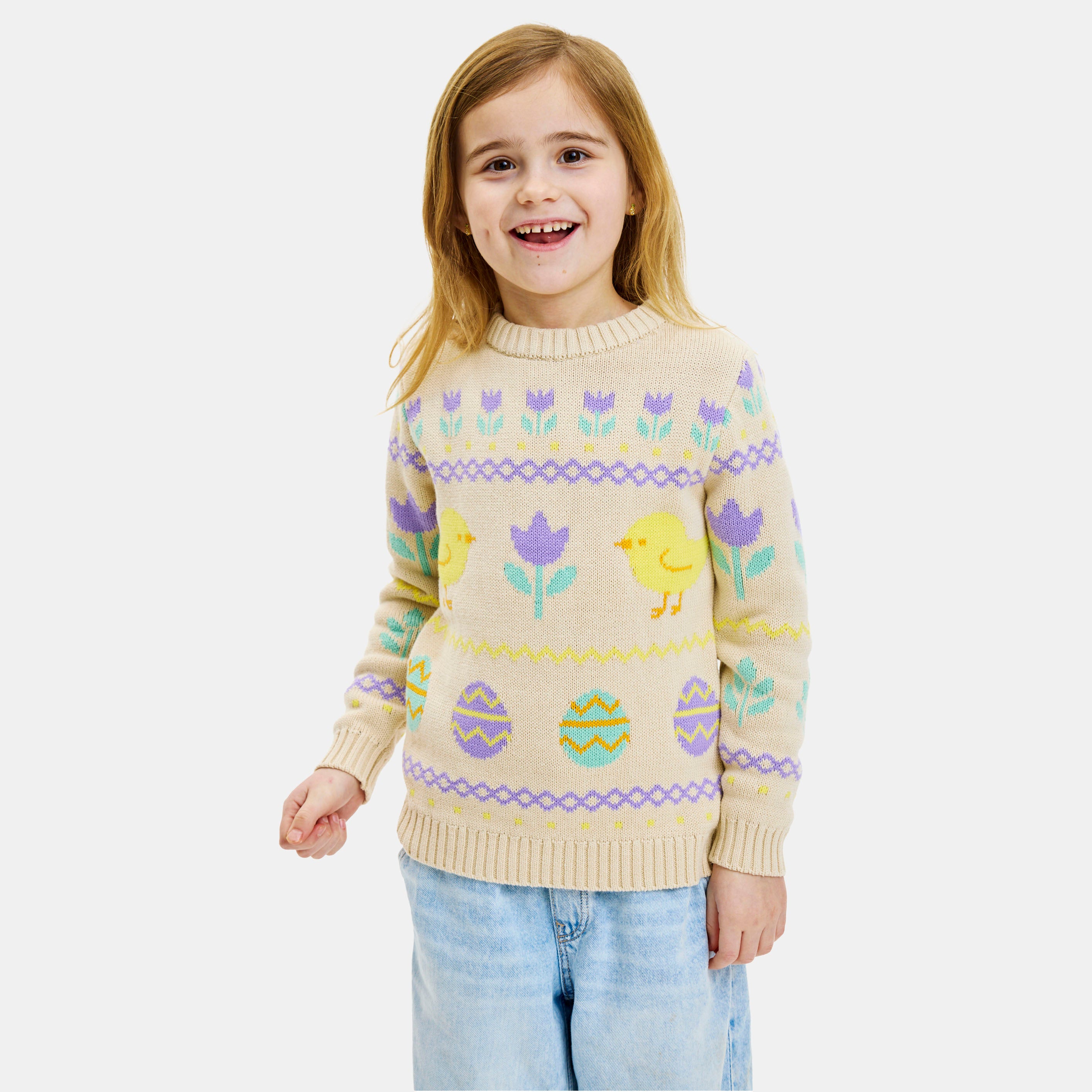 Den hyggelige påskesweater - Barn