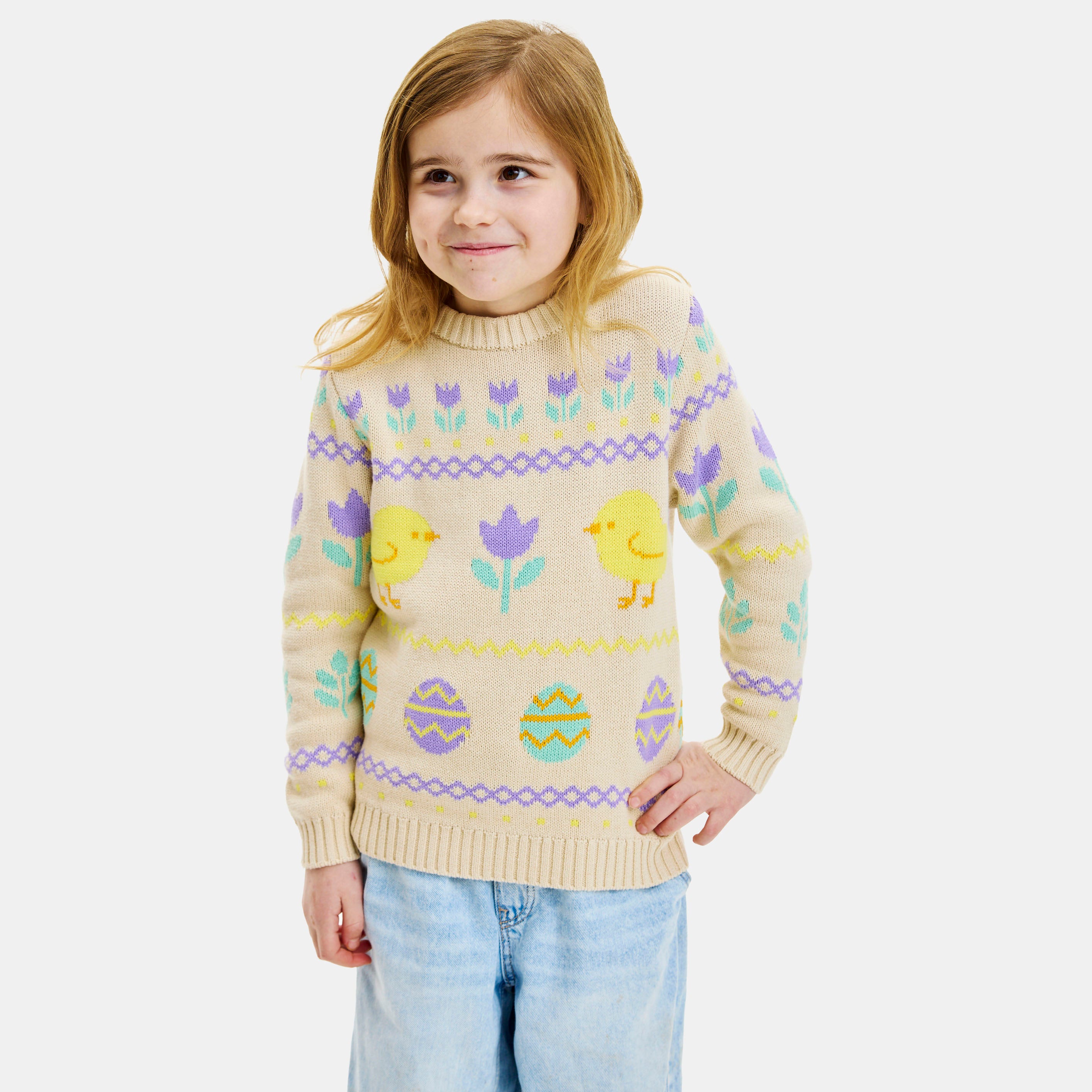 Den hyggelige påskesweater - Barn