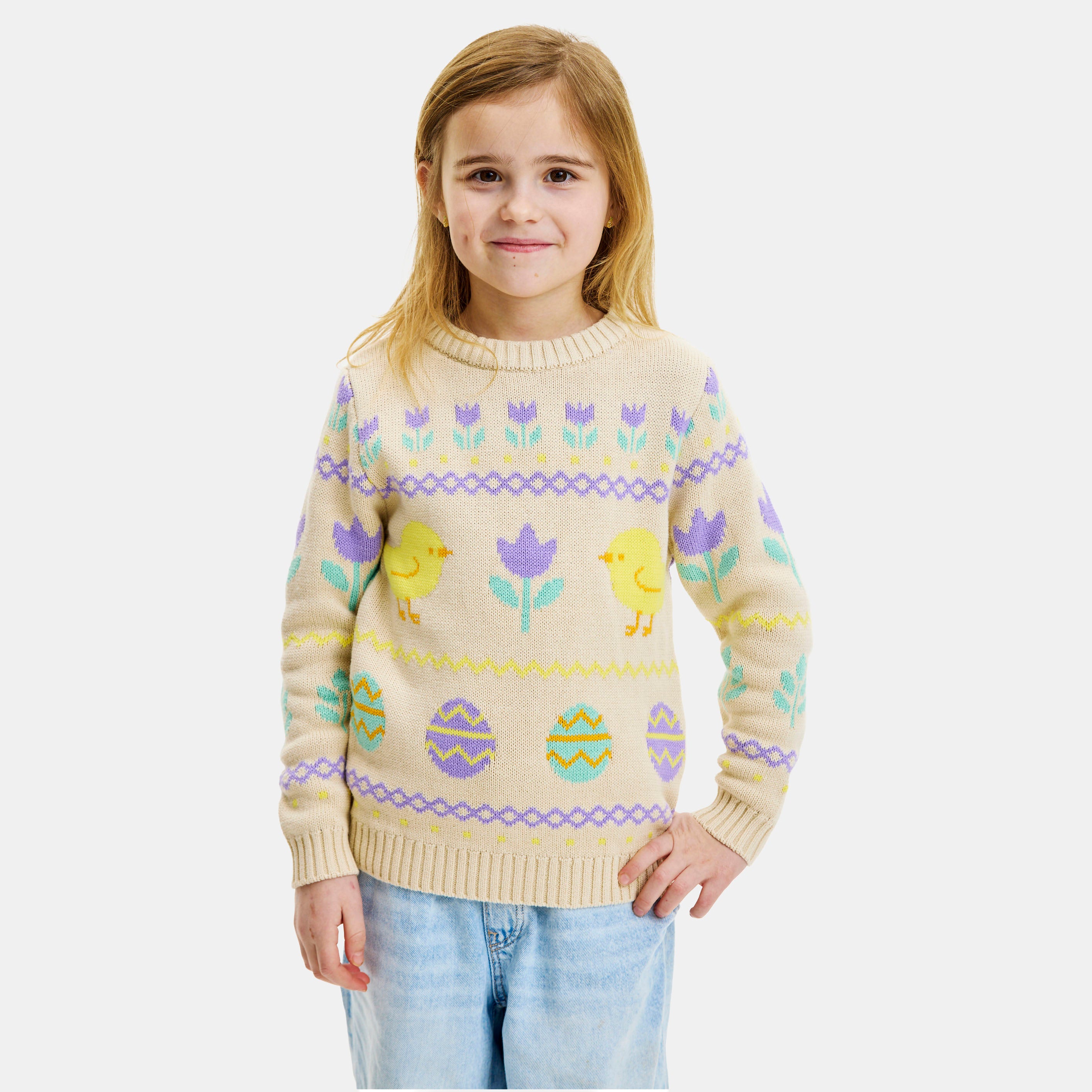 Den hyggelige påskesweater - Barn