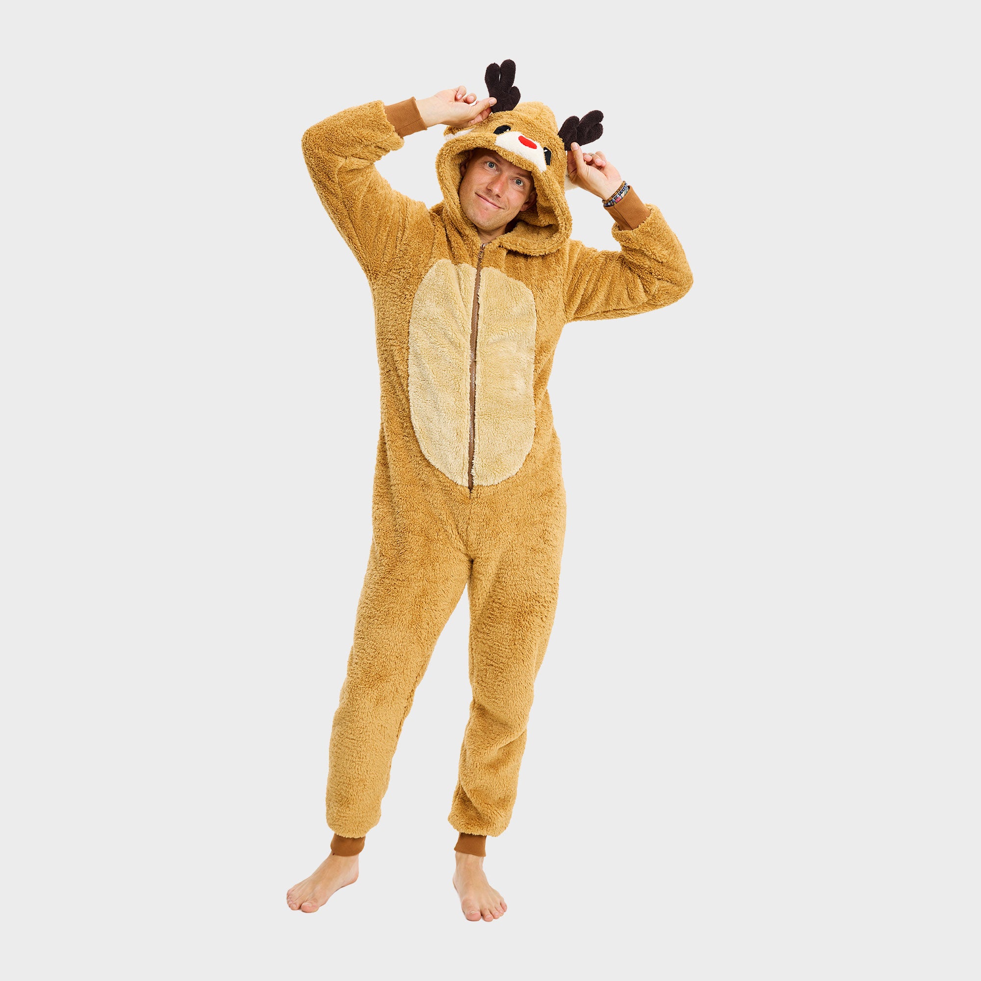 Rensdyr Onesie - Herre