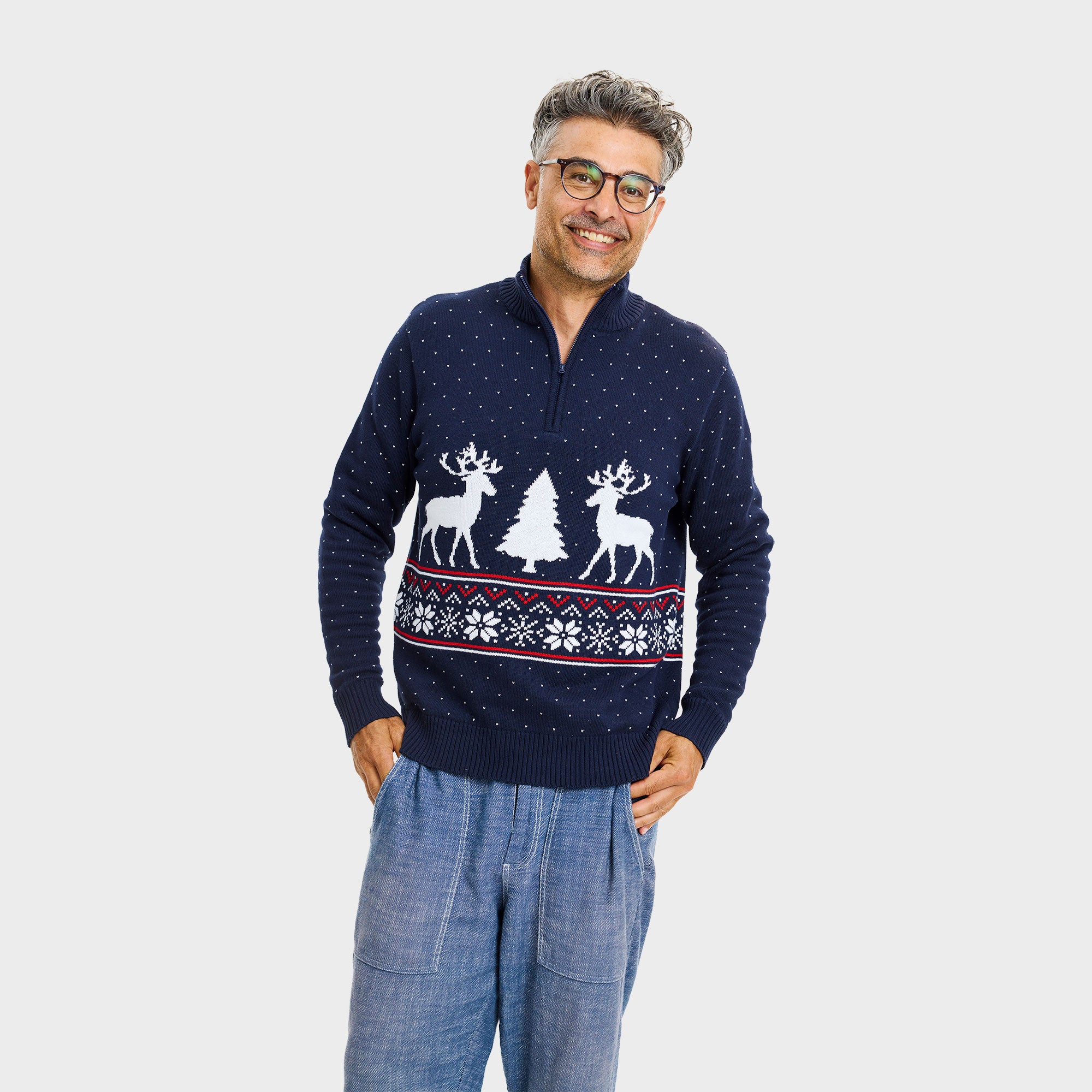 Vinter Half zip - Herre.
