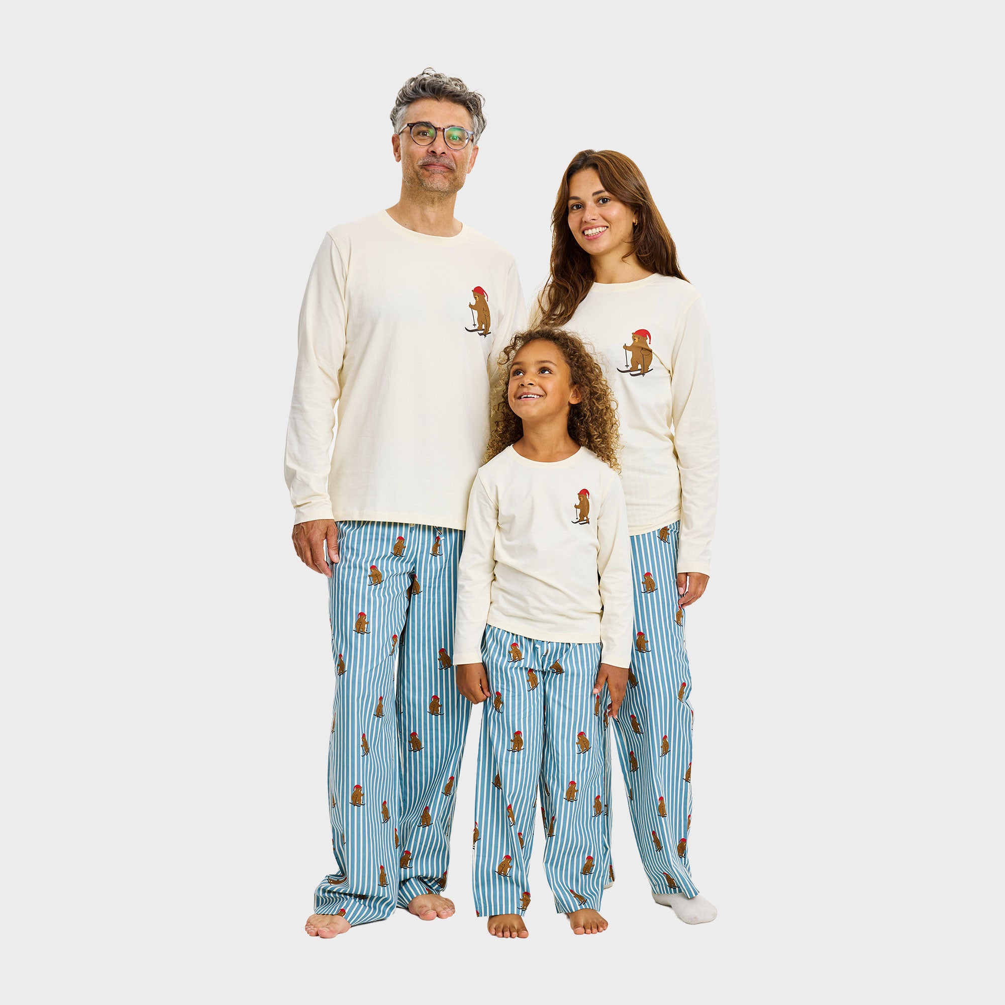 Bjørnens julepyjamas - Dame.