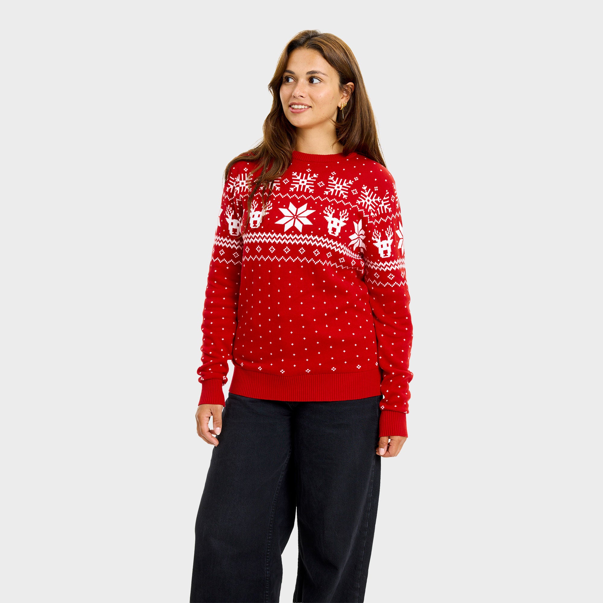 Den skandinaviske julesweater - Dame.