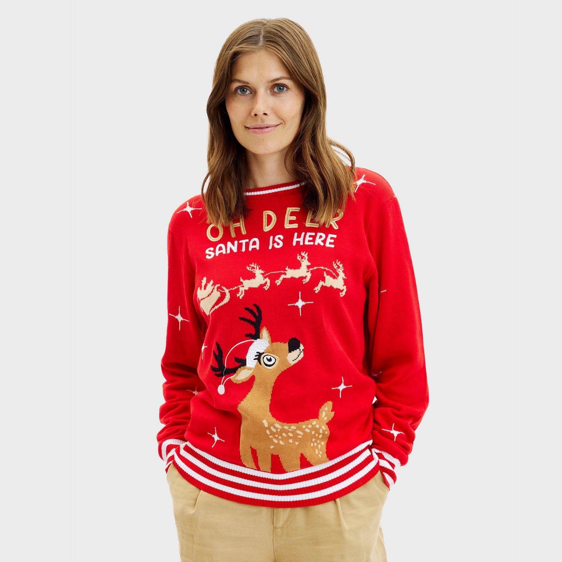 Oh Deer Sweater - Kvinde.
