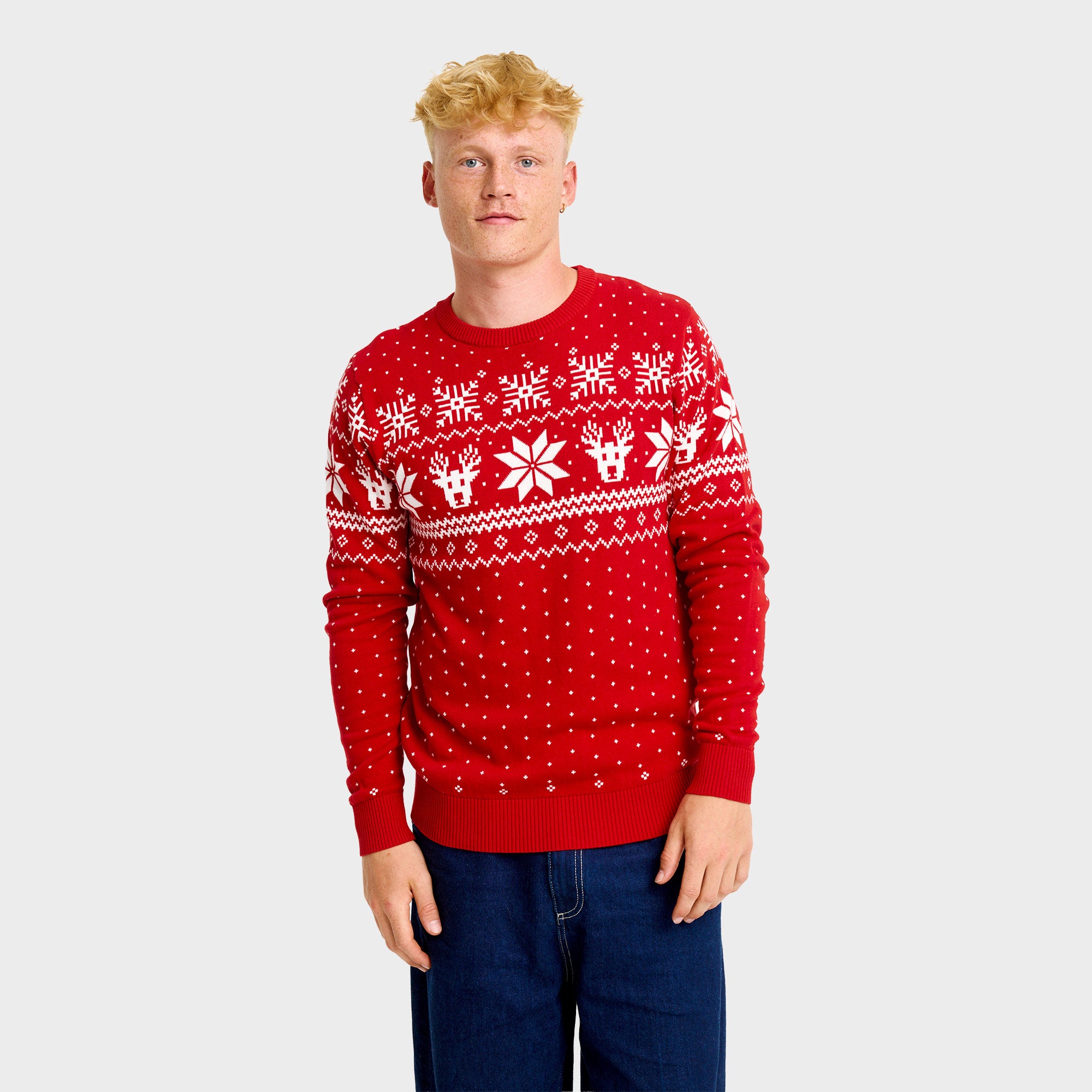 Den skandinaviske julesweater - Herre.