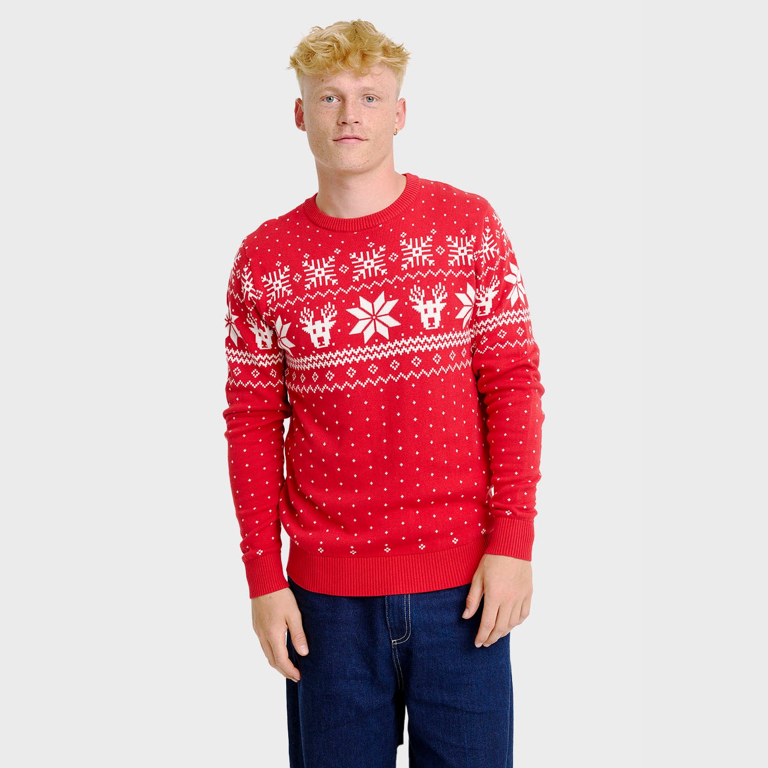 Den skandinaviske julesweater - Herre.