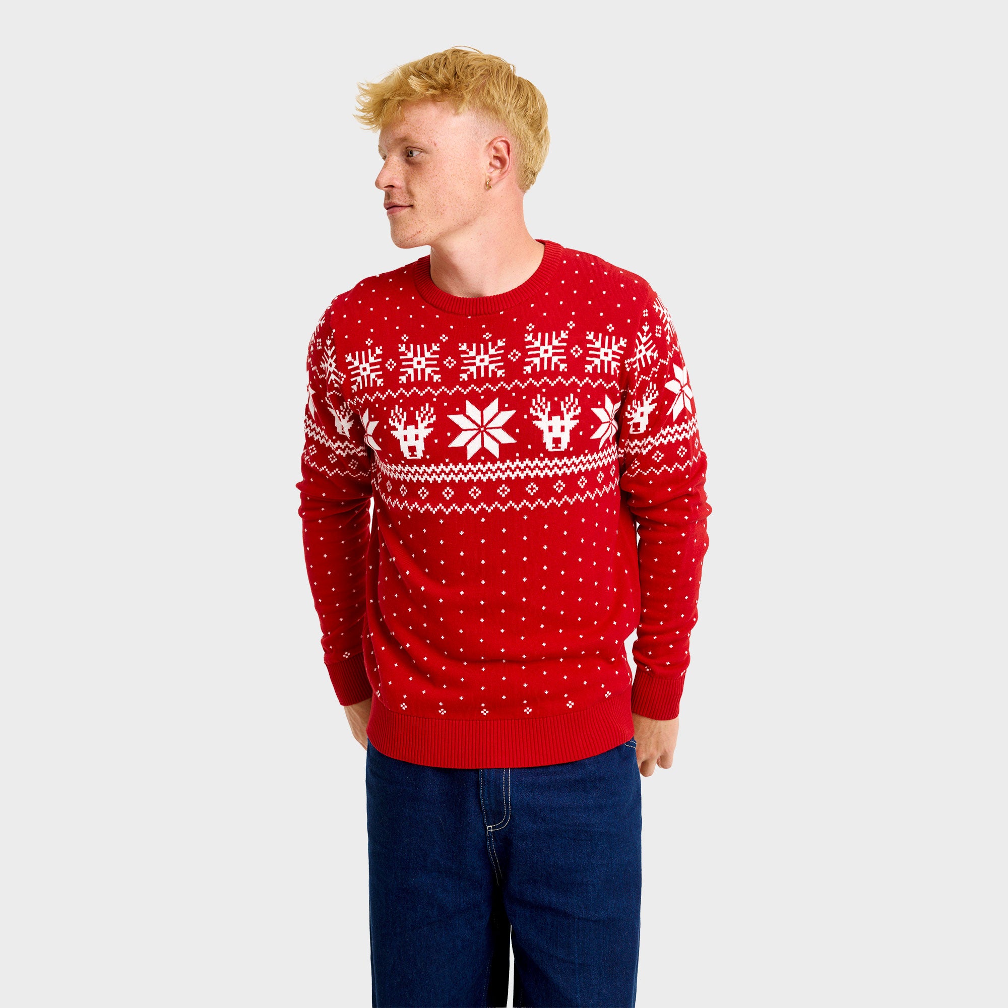 Den skandinaviske julesweater - Herre.