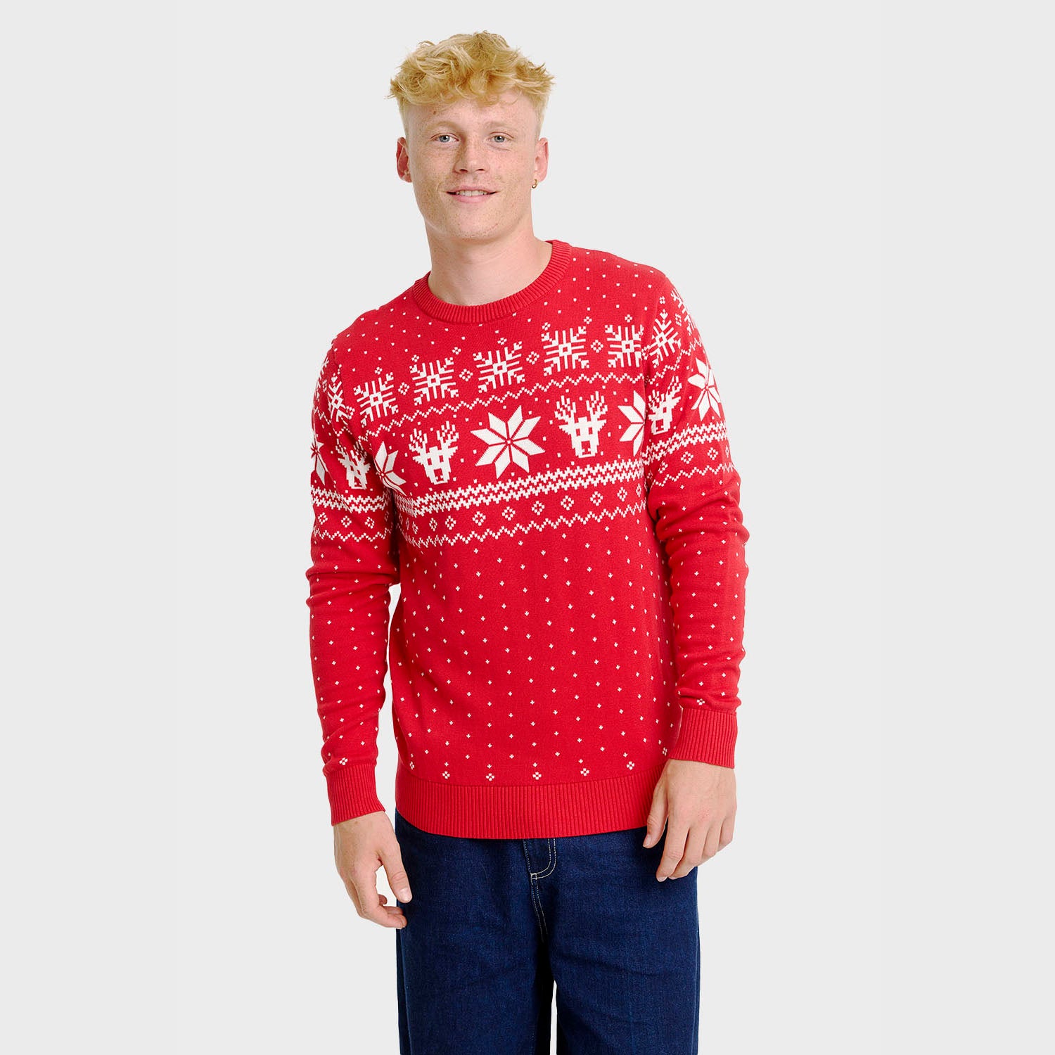 Den skandinaviske julesweater - Herre.