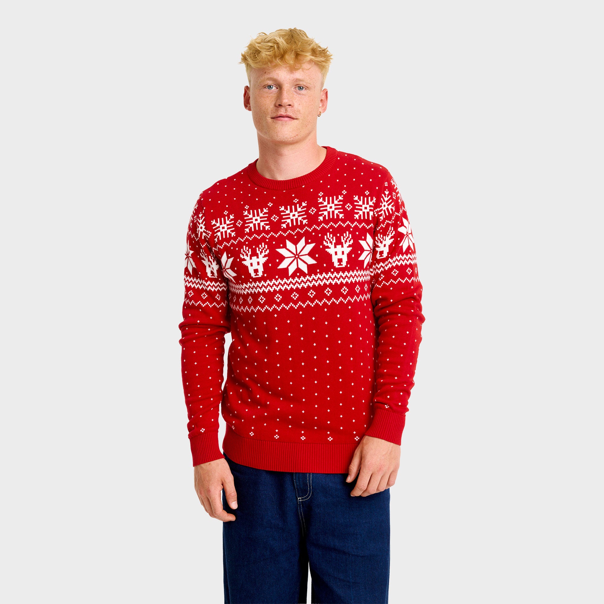Den skandinaviske julesweater - Herre.