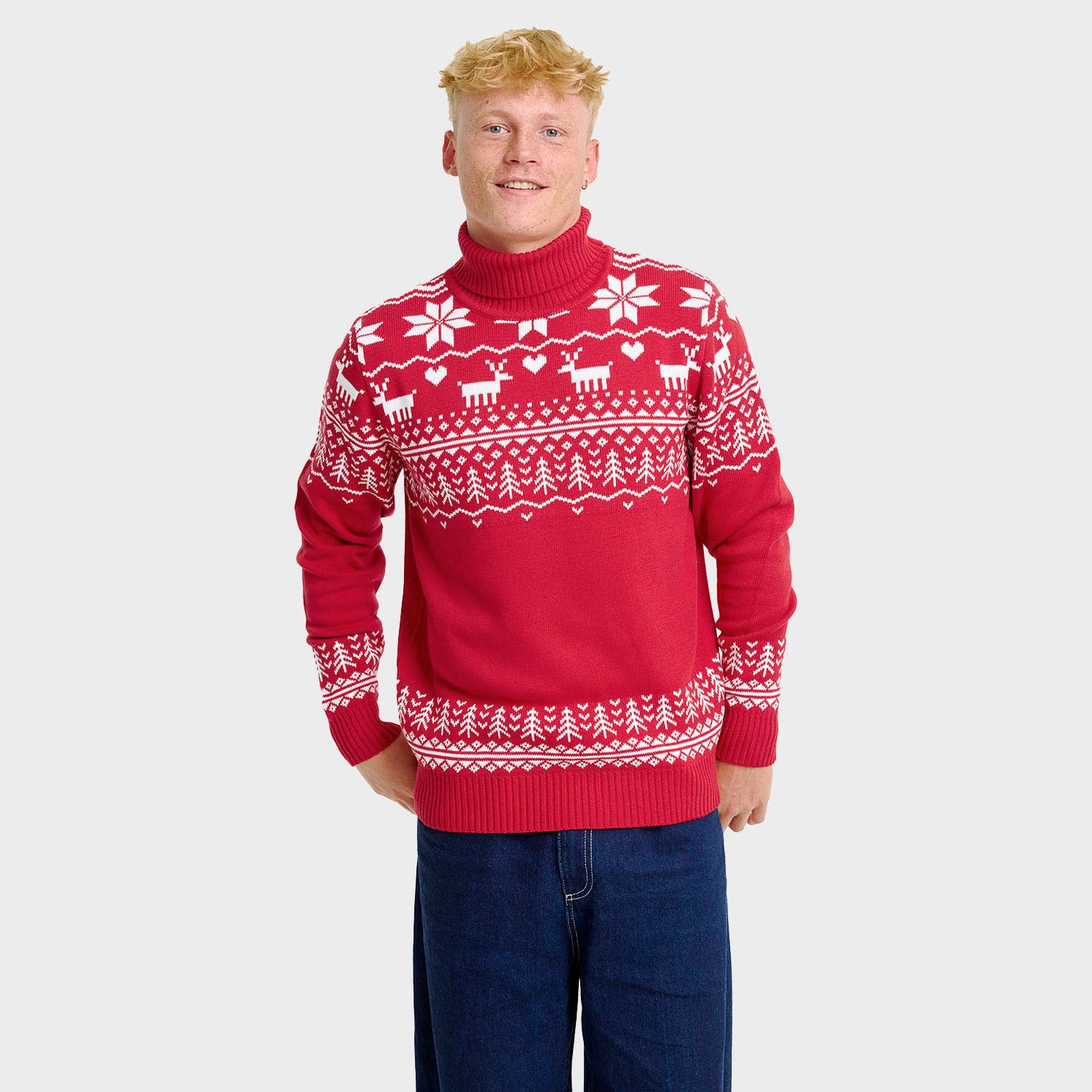 The greenlandish juleturtleneck - Herre.