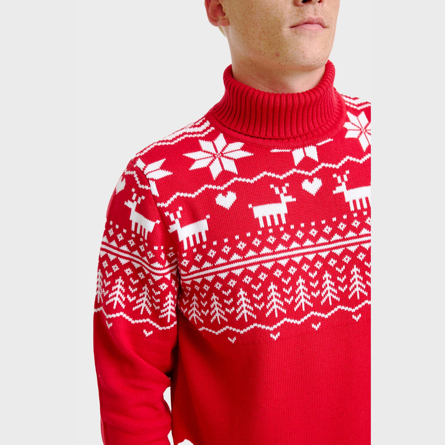 The greenlandish juleturtleneck - Herre.