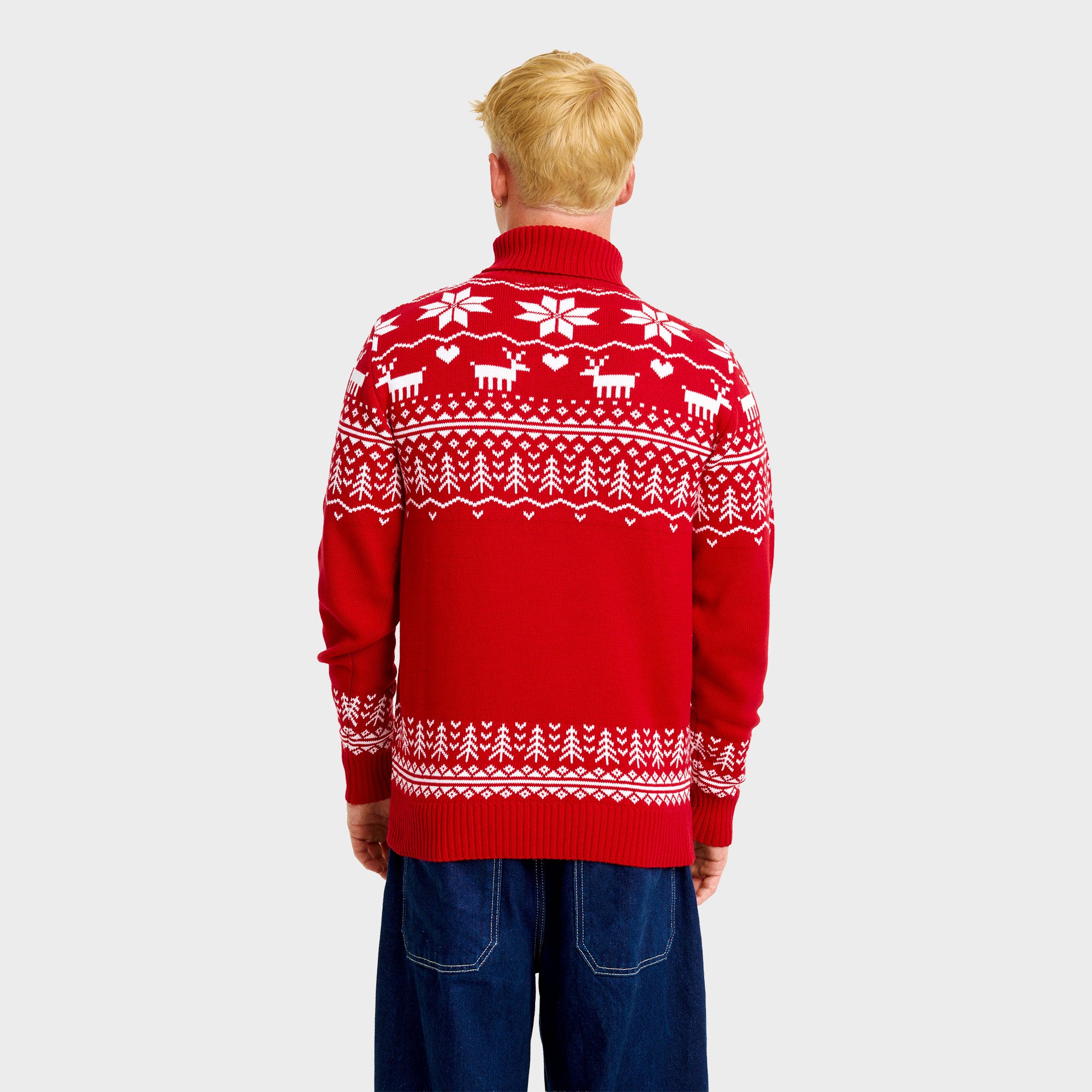 The greenlandish juleturtleneck - Herre.