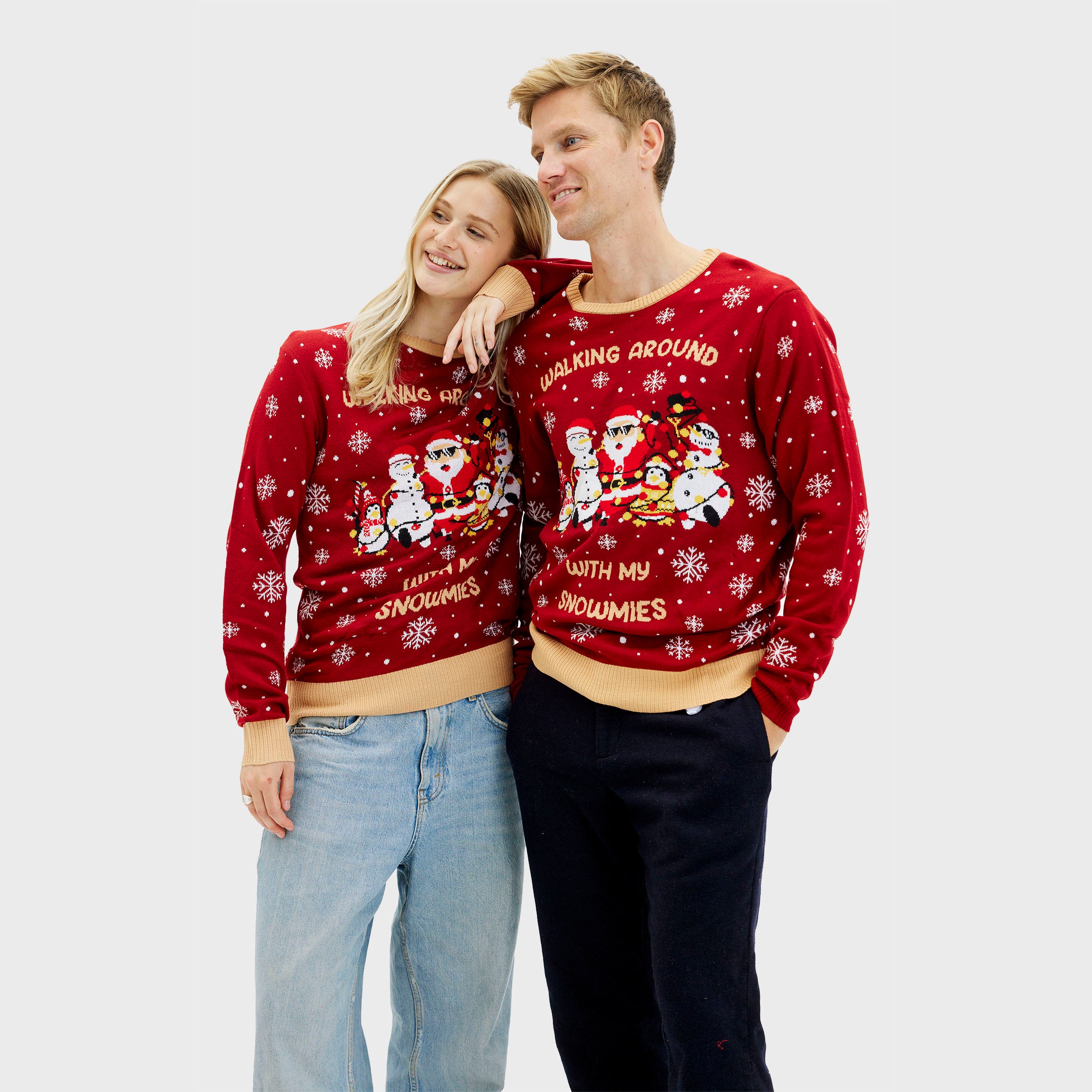 Walking Around With My Snowmies LED - Herre