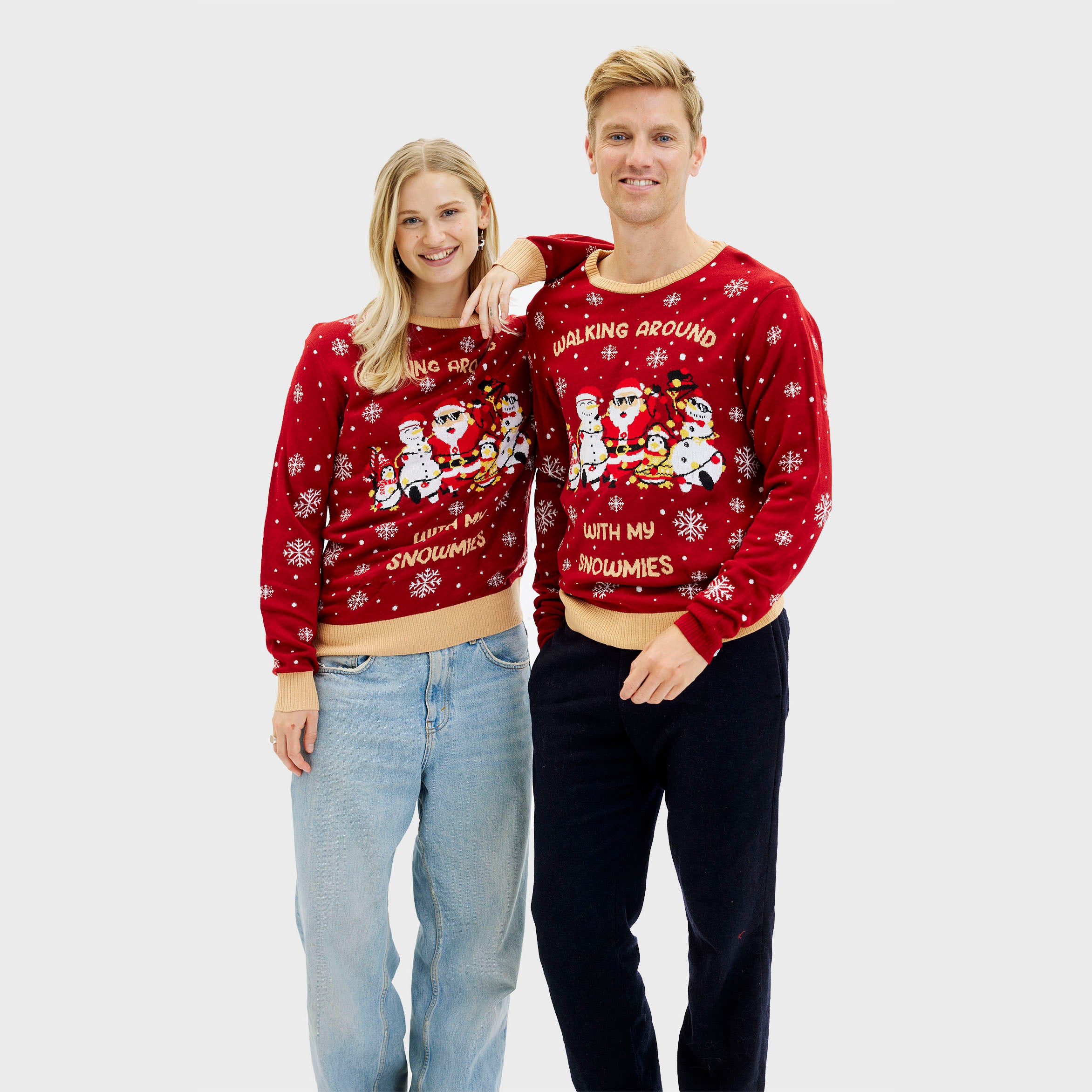 Walking Around With My Snowmies LED - Herre