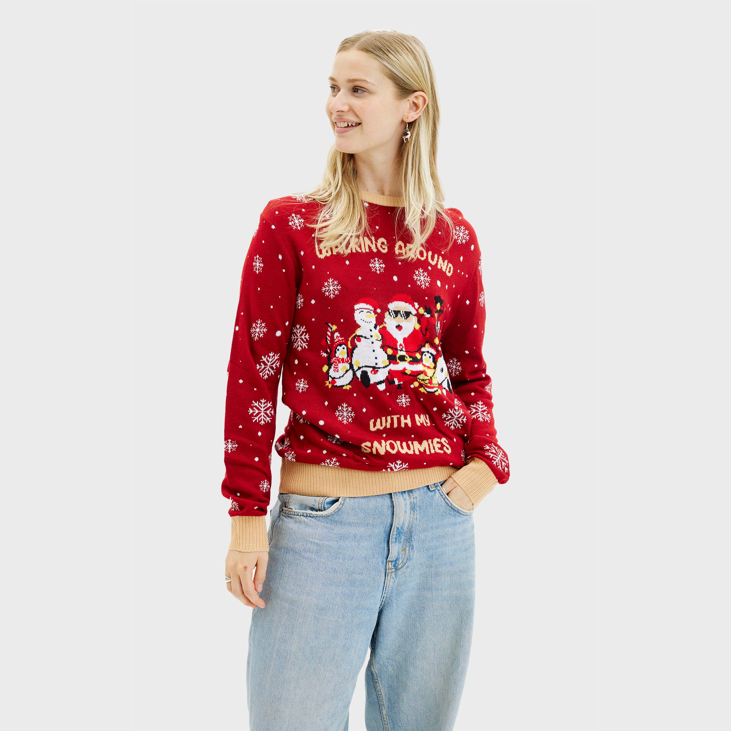 Walking Around With My Snowmies LED - Dame