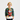 Et smilende barn iført en grøn julesweater med lys på.